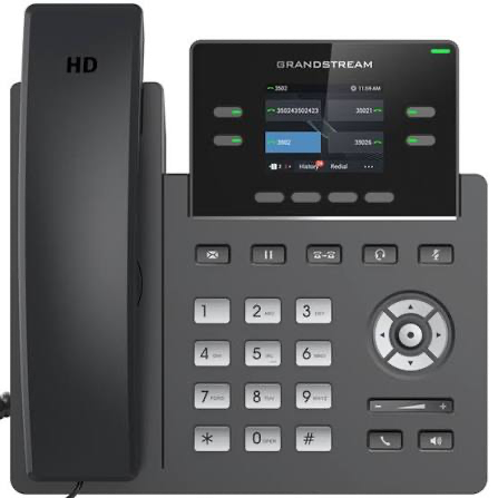 Grandstream GRP2612P — Téléphone IP PoE