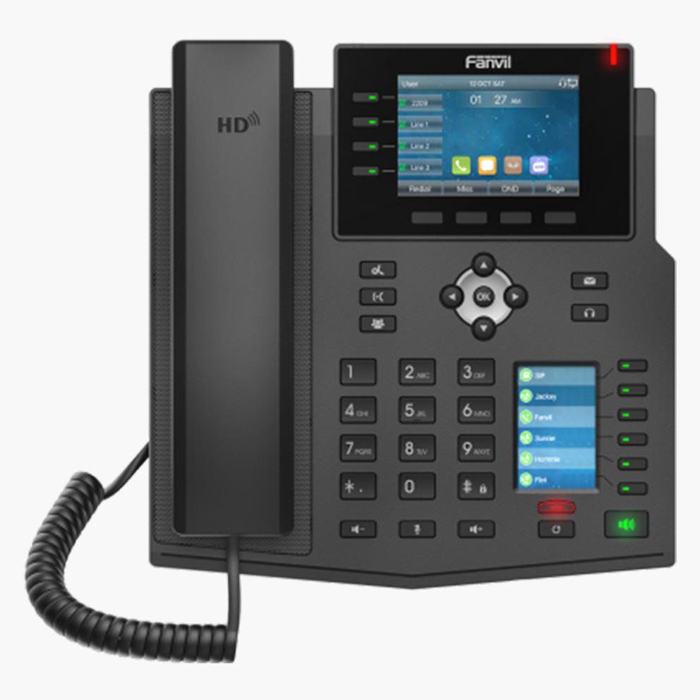 Fanvil X5U — Téléphone IP Gigabit 16 SIP