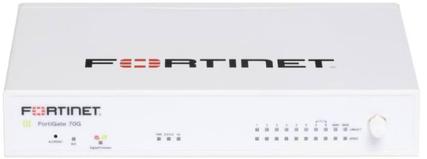 Fortinet FortiGate 70G — Pare-feu nouvelle génération NGFW, FortiGuard, VPN, inspection SSL