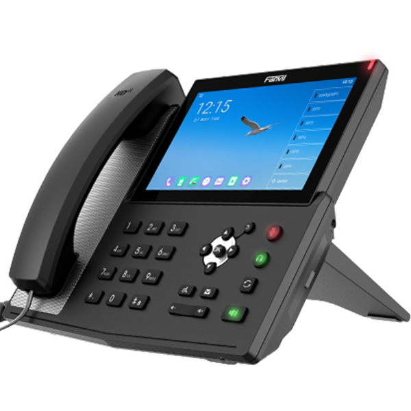 Fanvil X7A — Téléphone IP Android, grand écran tactile 7", Wi-Fi, PoE, haut de gamme